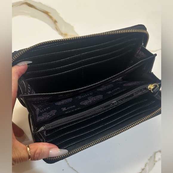 Juicy Couture Scottie Y2K vintage velour zip wallet - Picture 11 of 15